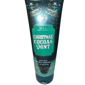 Bath & Body Works Christmas Cocoa & Mint Ultra Shea Body Cream *READ